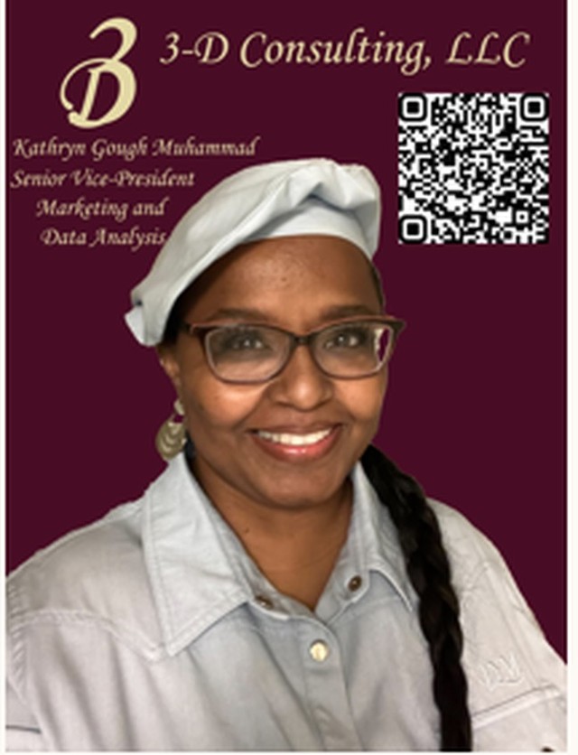 Kathryn Gough Muhammad, Senior Vice-President of Marketing and Data Analysis